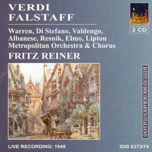 the album cover for FRITZ REINER - Verdi, G.: Falstaff [Opera] (Reiner) (1949)