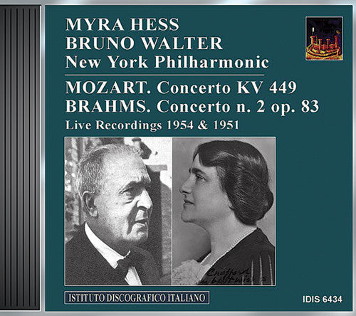 the album cover for MYRA HESS - Pno Con 14
