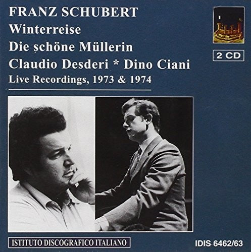 the album cover for Schubert / Ciani / Desderi - Winterreise Di
