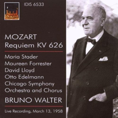 the album cover for Bruno Walter - Requiem (Walter)