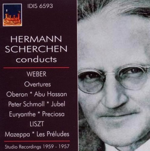 the album cover for Vienna State Opera Orchestra - Hermann Scherchen Conducts