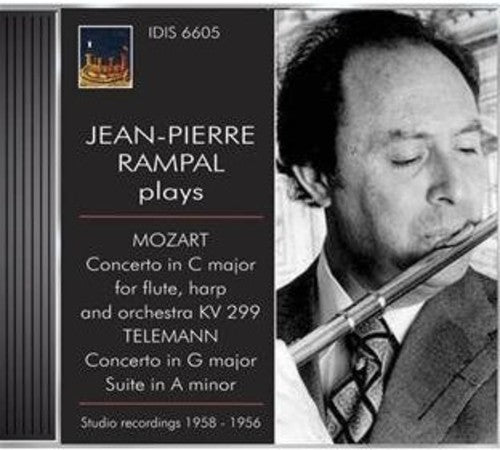 the album cover for Jean-Pierre Rampal - Jean-Pierre Rampal Plays Mozart