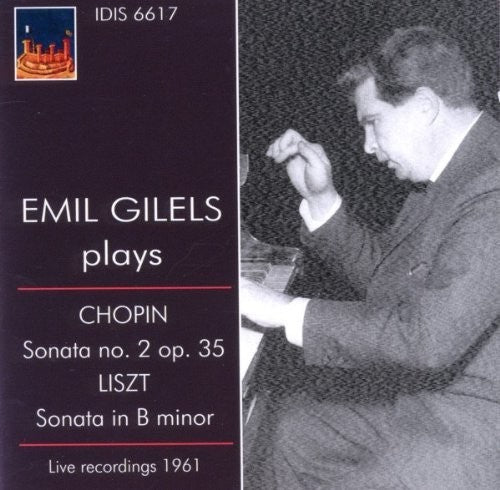 the album cover for Emil Gilels - Pno Son 2