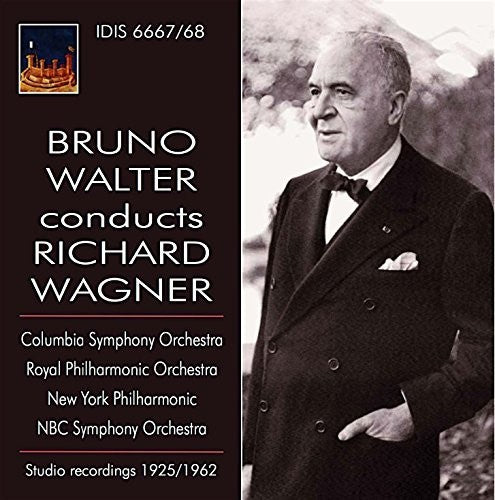 the album cover for Bruno Walter - Bruno Walter Conducts Richard