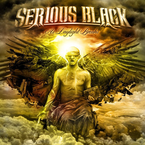 the album cover for Serious Black - As Daylight Breaks