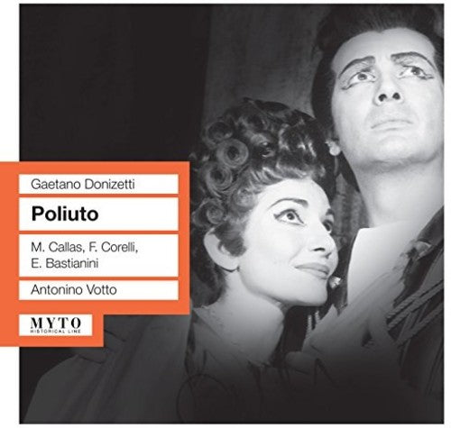 the album cover for Donizetti / Corelli / Bastianini / Callas / Vatto - Poliuto