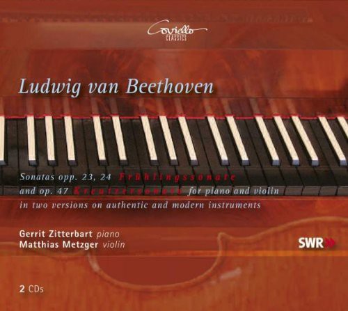 the album cover for Beethoven / Zitterbart / Metzger - Sonatas