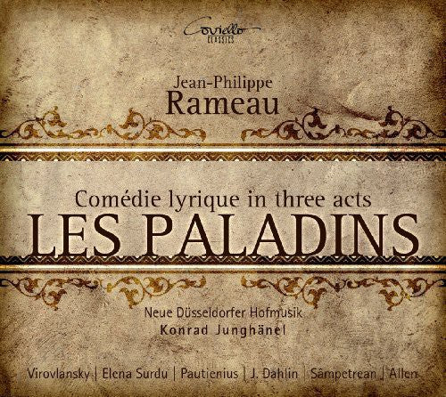 the album cover for Konrad JunghÃ¤nel - Les Paladins
