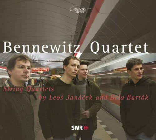 the album cover for Janacek / Bartok / Benneqitz Quartet - String Quartet 1 After Tolstoy: Kreutzer Sonata