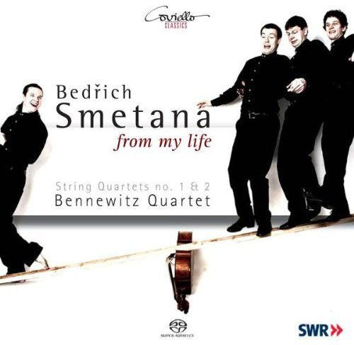 the album cover for Smetana / Bennewitz Quartet - From My Life String Quartets 1 & 2