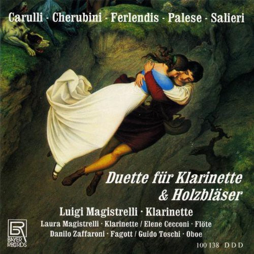 the album cover for Salieri / Magistrelli / Cecconi / Zaffaroni - Duets for Clarinet & Woodwinds