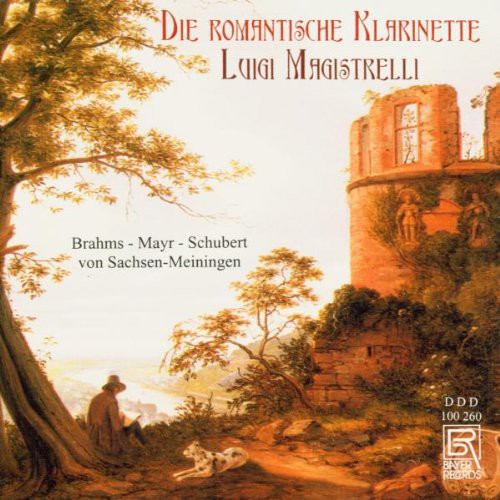 the album cover for Brahms / Magistrelli / Cecconi / Hojo - Romantic Clarinet