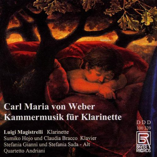 the album cover for Weber / Magistrelli / Hojo / Bracco / Gianni - Chamber Music for Clarinet