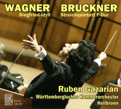 the album cover for Wurttembergisches Kammerorchester Heilbronn - Siegfried-Idyll / String Quintett in F Major