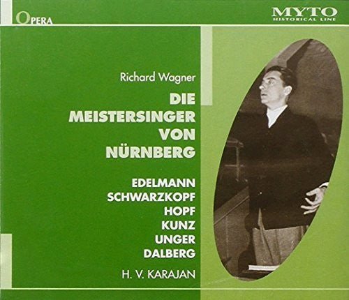 the album cover for Wagner / Edelmann / Schwarzkopf / Hopf / Pflanzl - Die Meistersinger Von Nurnberg