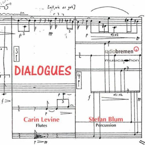 the album cover for Various Artists - Dialogues for Flutes & Percussion
