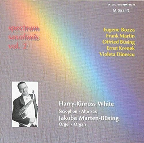 the album cover for Harry Kinross White - Spectrum Saxofonis 2 / Various