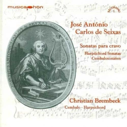 the album cover for Christian Brembeck - Harpsichord Sonatas