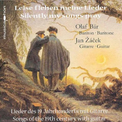the album cover for Olaf BÃ¤r - Silently My Songs Pray: Songs of 19th Century with