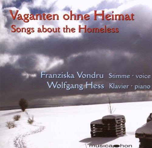 the album cover for Franziska Vondru - Songs About the Homeless