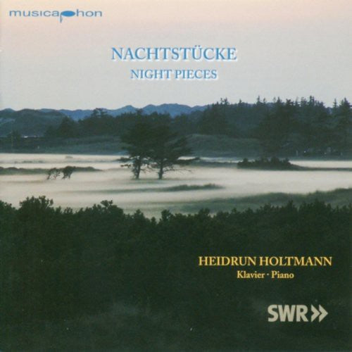 the album cover for Heidrun Holtmann - Night Pieces