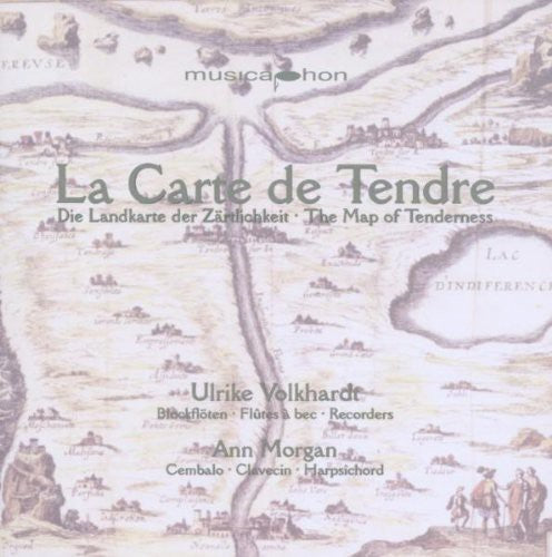 the album cover for Ulrike Volkhardt - Map of Tenderness