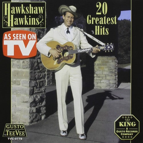 the album cover for Hawkshaw Hawkins - 20 Greatest Hits