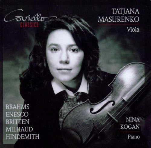 the album cover for Tatjana Masurenko - Werke Fur Braustriasche Und