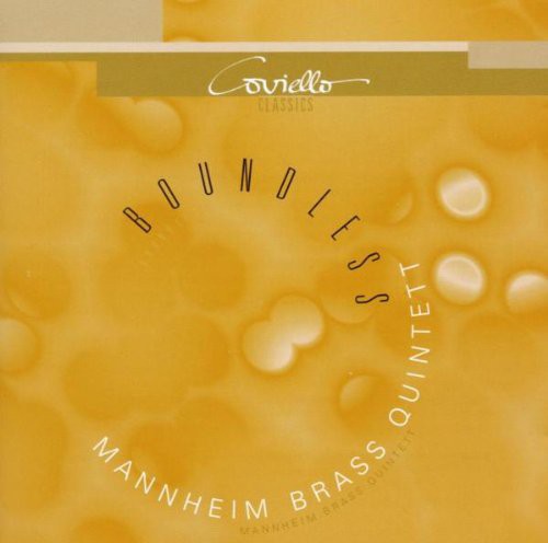 the album cover for Mannheim Brass Quintet - Boundless