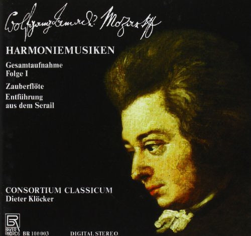 the album cover for Mozart / Consortium Classicum - Harmoniemusiken Zauberflote