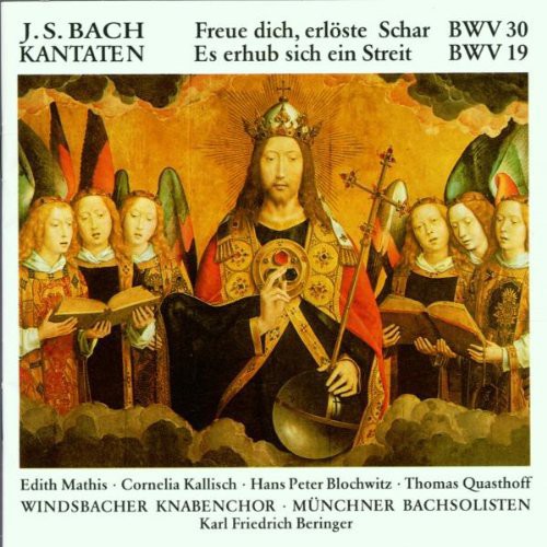 the album cover for J Bach S / Windsbacher Knabenchor - Cantatas BWV 30 / 19