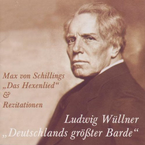the album cover for Schillingsmax / Wullner - Das Hexenlied & Rezitationen