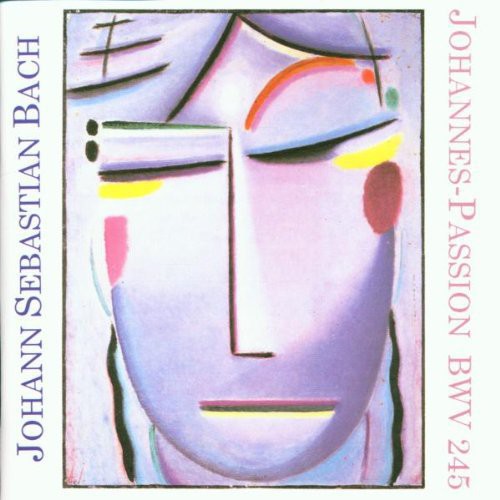 the album cover for J Bach S / Oelze / Groop / Schafer - Johannes Passion BWV 245