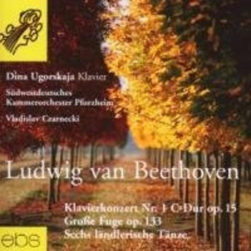 the album cover for Beethoven / Ugorskaj - Pno Con 1