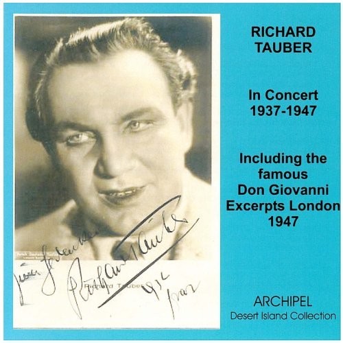 the album cover for Vokal / Tauber - Tauber Richard-In Concert 1