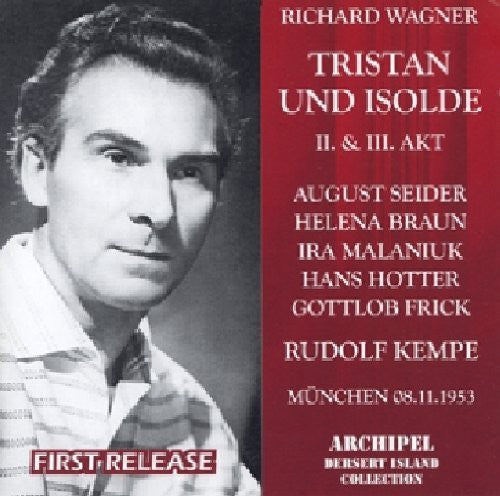 the album cover for Wagner / Kempe - Tristan & Isolde: Akt 2 & 3 S