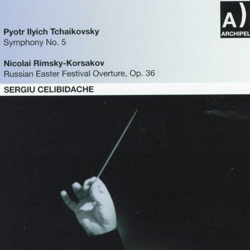 the album cover for Berliner Rundfunk Sinfonieorchester - Sinfonie 5 Korsakov Russia