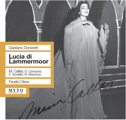 the album cover for Donizetti / Callas - Lucia Di Lammermoor