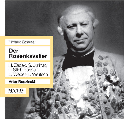the album cover for R Strauss / Jurinac - Der Rosenkavalier: Zadek-Jurin