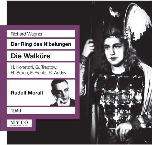 the album cover for Wagner / Moralt - Die Walkure: Konetzni Treptow