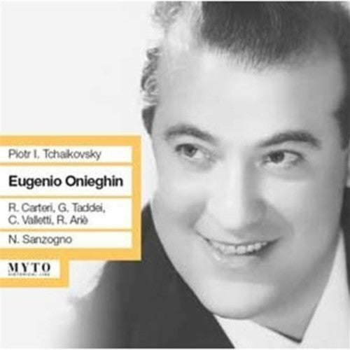 the album cover for Tchaikovsky / Valletti - Eugenio Onigehin (Sung in Italian)