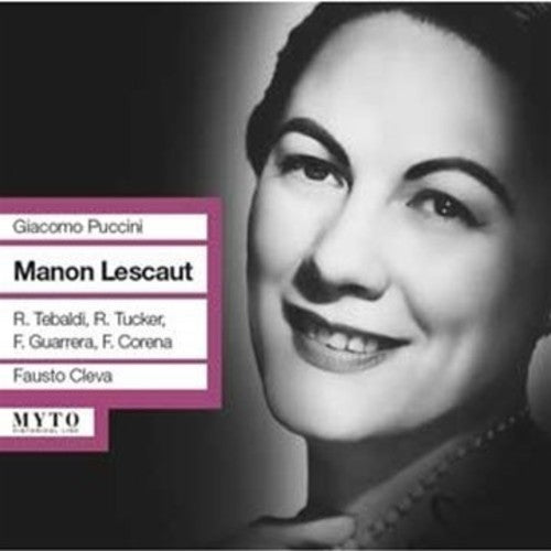 the album cover for Puccini / Tucker - Manon Lescaut: Tucker