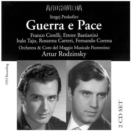 the album cover for Prokofiev - Guerra E Pace