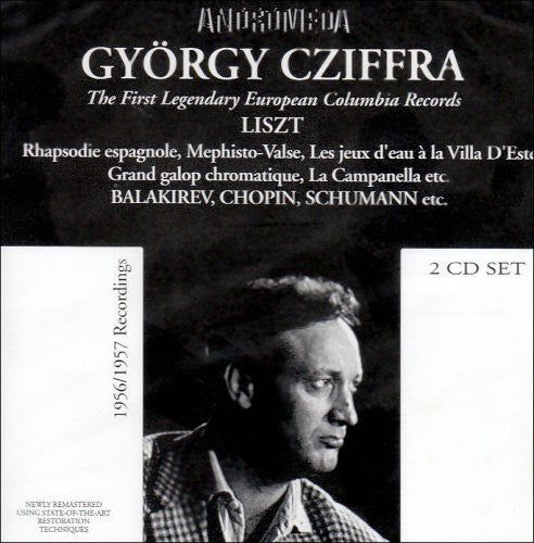 the album cover for Liszt / Cziffra - Klavierwerke / G. Cziffra