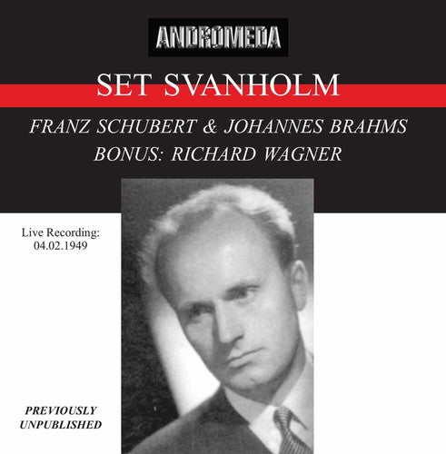 the album cover for Schubert - Lieder / Set Svanholm Arne