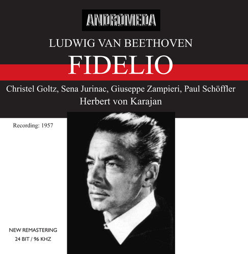 the album cover for Beethoven / Goltz / Karajan - Goltz-Jurinac-Schoff