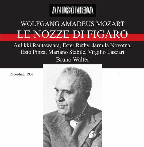the album cover for Mozart / Walter - Le Nozze Di Figaro: Rautawaara
