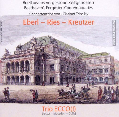 the album cover for Ecco - Beethovens Forgotten Contemporary