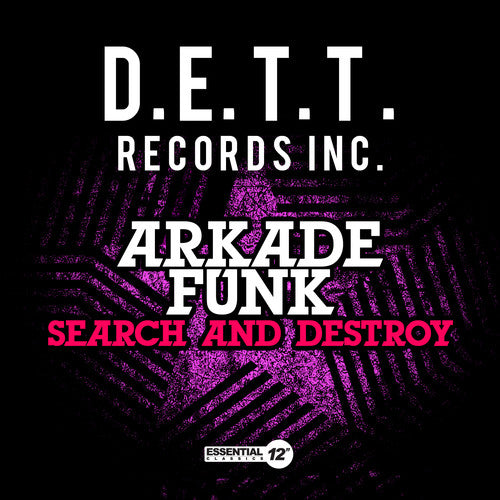 the album cover for Arkade Funk - Search & Destroy
