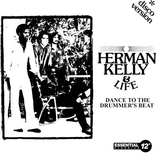 the album cover for Herman Kelly & Life - Dance to Drummer's Beat